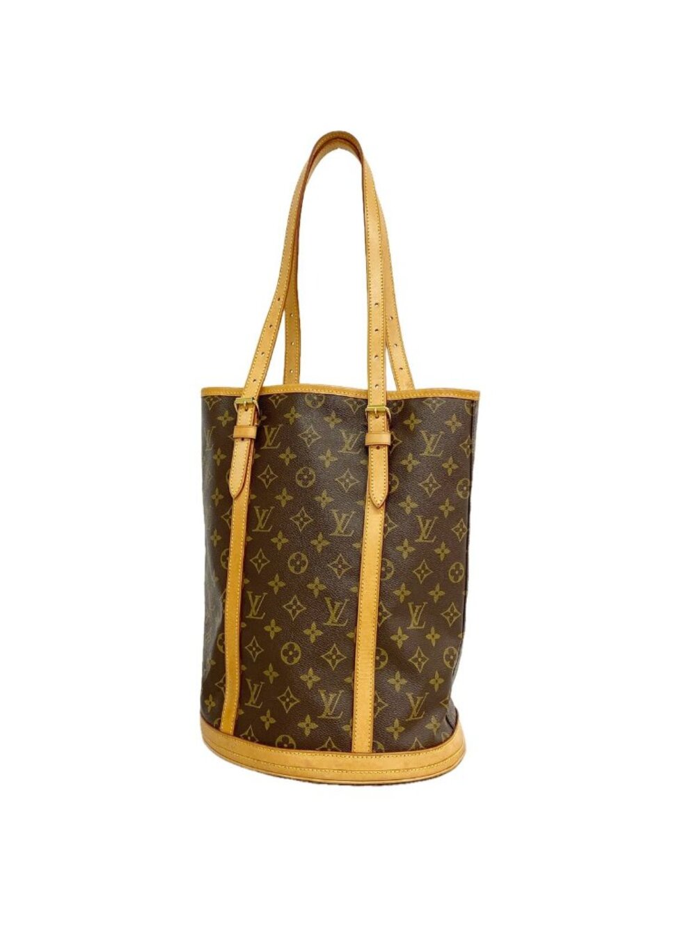 Louis Vuitton Tote Bag Monogram Bucket GM Brown